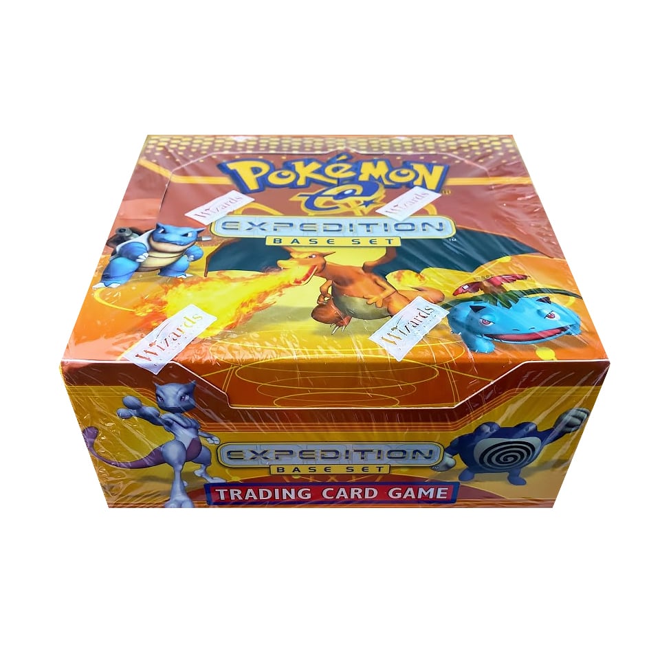 Expedition Pokémon booster box reference photo