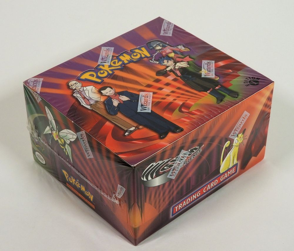Gym Challenge Pokémon booster box reference photo
